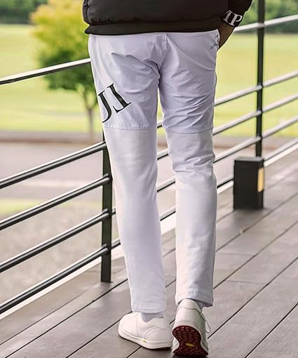 LUXE AKM PLUS リュクスエイケイエムプラス 冬用　ロングパンツ LUXEAKMPLUS(リュクスエイケイエムプラス)ゴルフ 防風ヘムロゴ